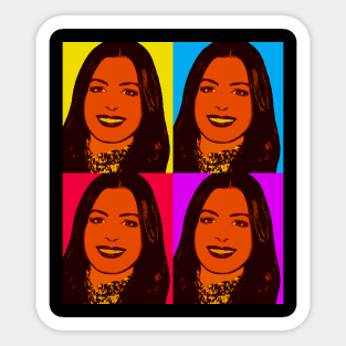 anne hathaway Sticker